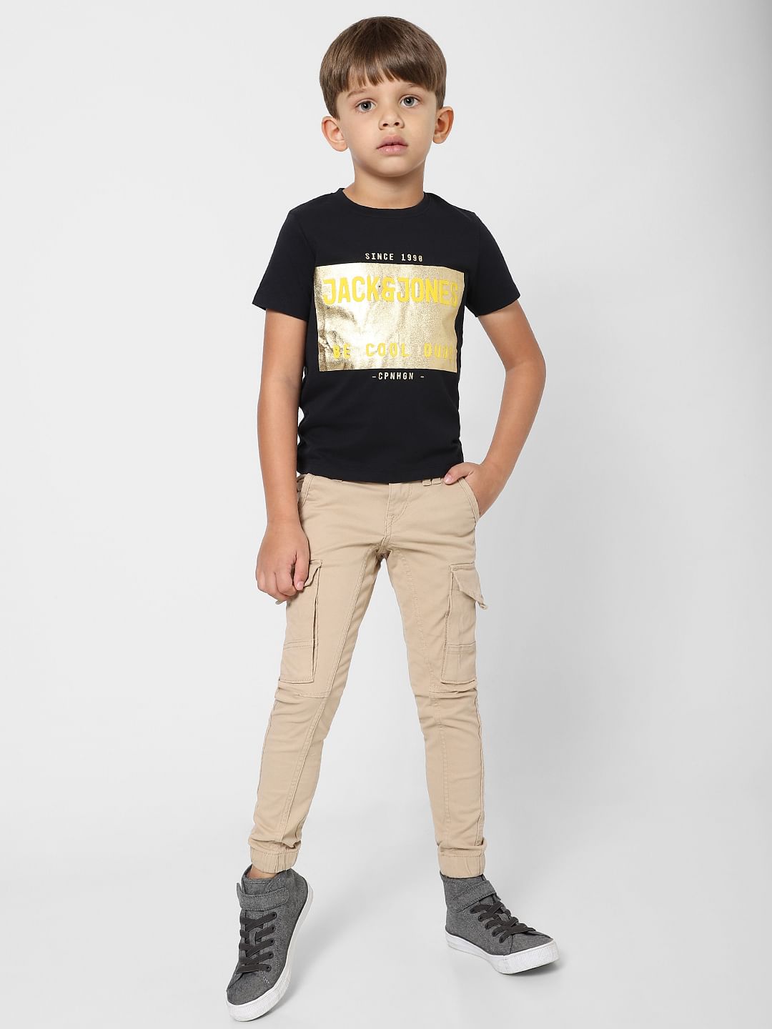 boys beige pants