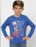 BOYS Blue Graphic Print Sweatshirt_388687+1