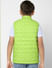 BOYS Lime Green Sleeveless Puffer Winter Jacket_388602+4