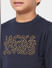 BOYS Blue Logo Print Sweatshirt_388690+5