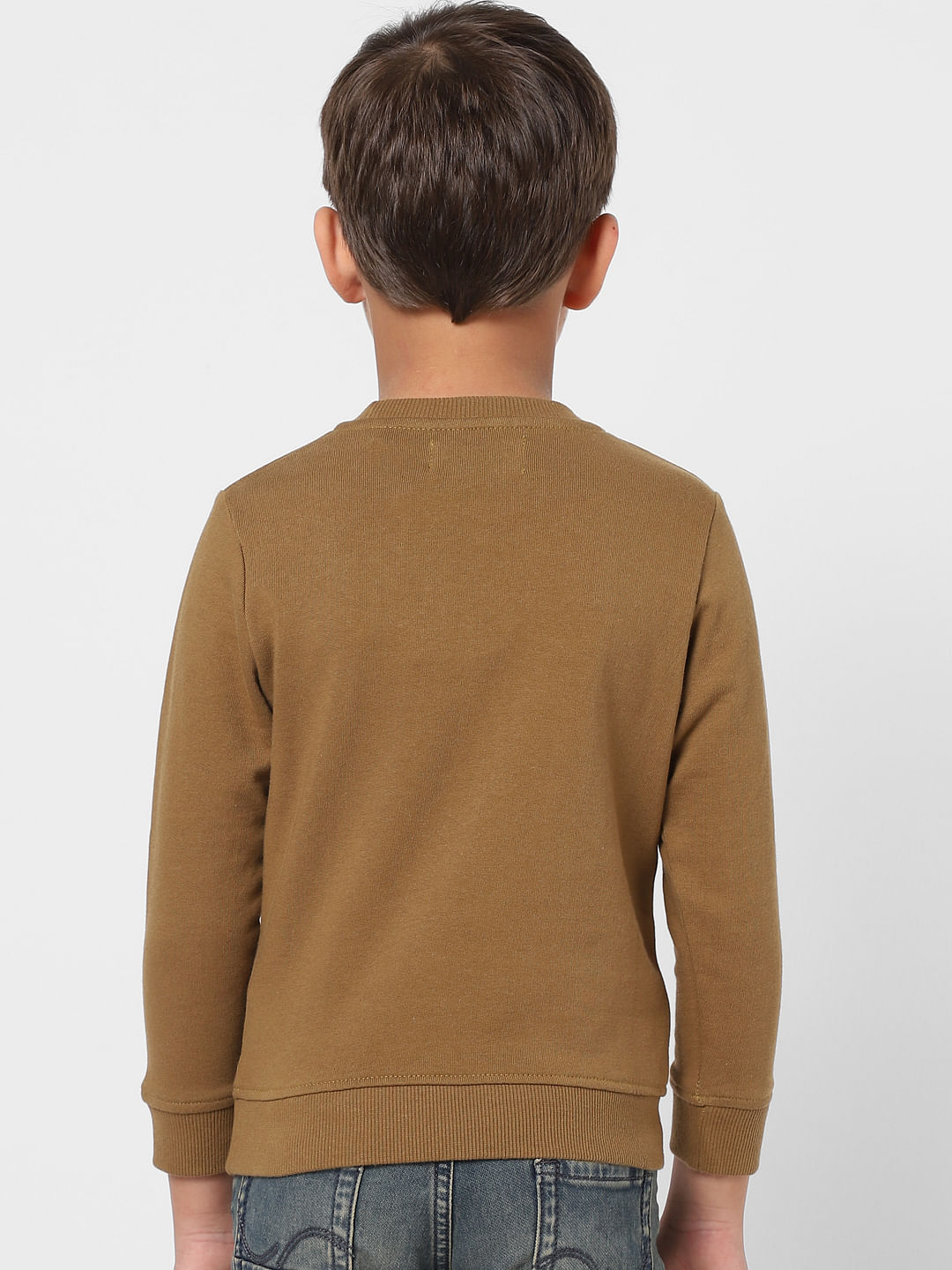 Youth brown sales sweatshirt