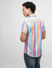 PRODUKT by JACK&JONES Blue Striped Short Sleeves Shirt_411345+4