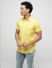 PRODUKT by JACK&JONES Yellow Cotton Short Sleeves Shirt_411354+3