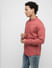 PRODUKT by JACK&JONES Red Cotton Full Sleeves Shirt_411361+3