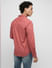 PRODUKT by JACK&JONES Red Cotton Full Sleeves Shirt_411361+4