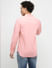 PRODUKT by JACK&JONES Pink Cotton Full Sleeves Shirt_411366+4