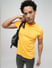 PRODUKT by JACK&JONES Yellow Chest Pocket Crew Neck T-shirt_411386+1