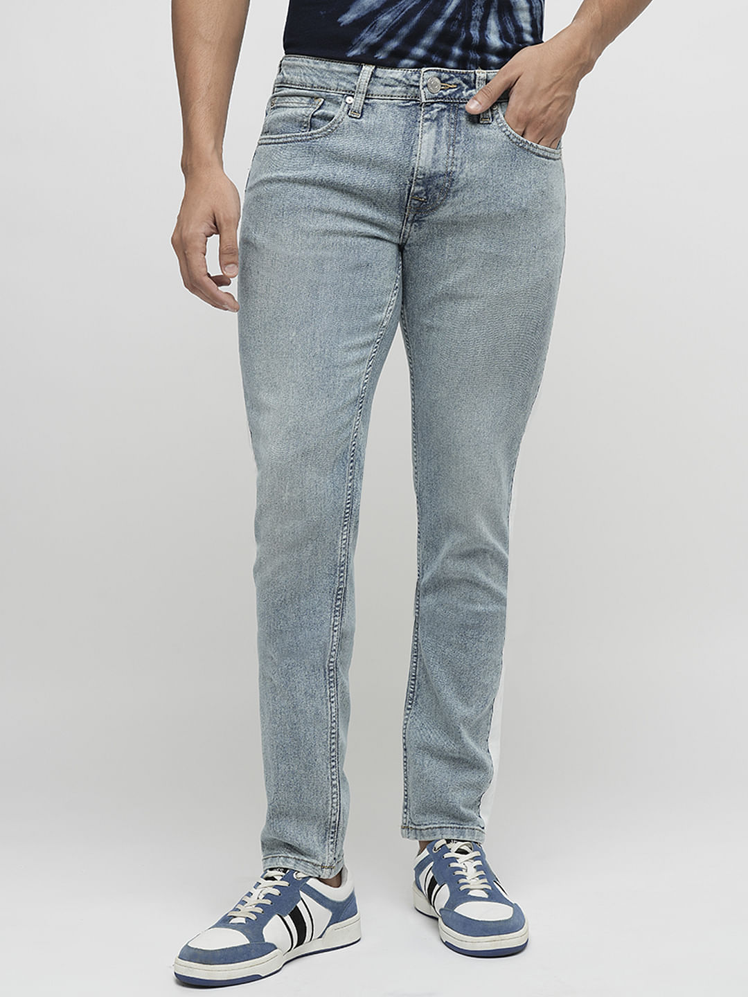 Tape slim hot sale jeans