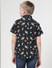 Boys Black Print Block Short Sleeves Shirt_408942+3