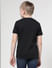 Boys Black Logo Print Crew Neck T-shirt_408947+3