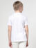Boys White Puzzle Logo Print T-shirt