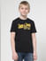 Boys Black Foil Branding T-shirt
