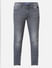 Boys Grey Mid Rise Glenn Slim Fit Jeans_408939+6
