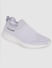 White Self-Design Slip On Sneakers _390893+1
