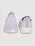 White Self-Design Slip On Sneakers _390893+4
