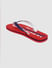Red & Blue Logo Print Flip Flops _390908+3