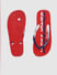 Red & Blue Logo Print Flip Flops _390908+4
