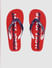 Red & Blue Logo Print Flip Flops _390908+5
