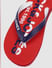 Red & Blue Logo Print Flip Flops _390908+6