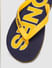 Blue & Yellow Logo Print Flip Flops _390915+6