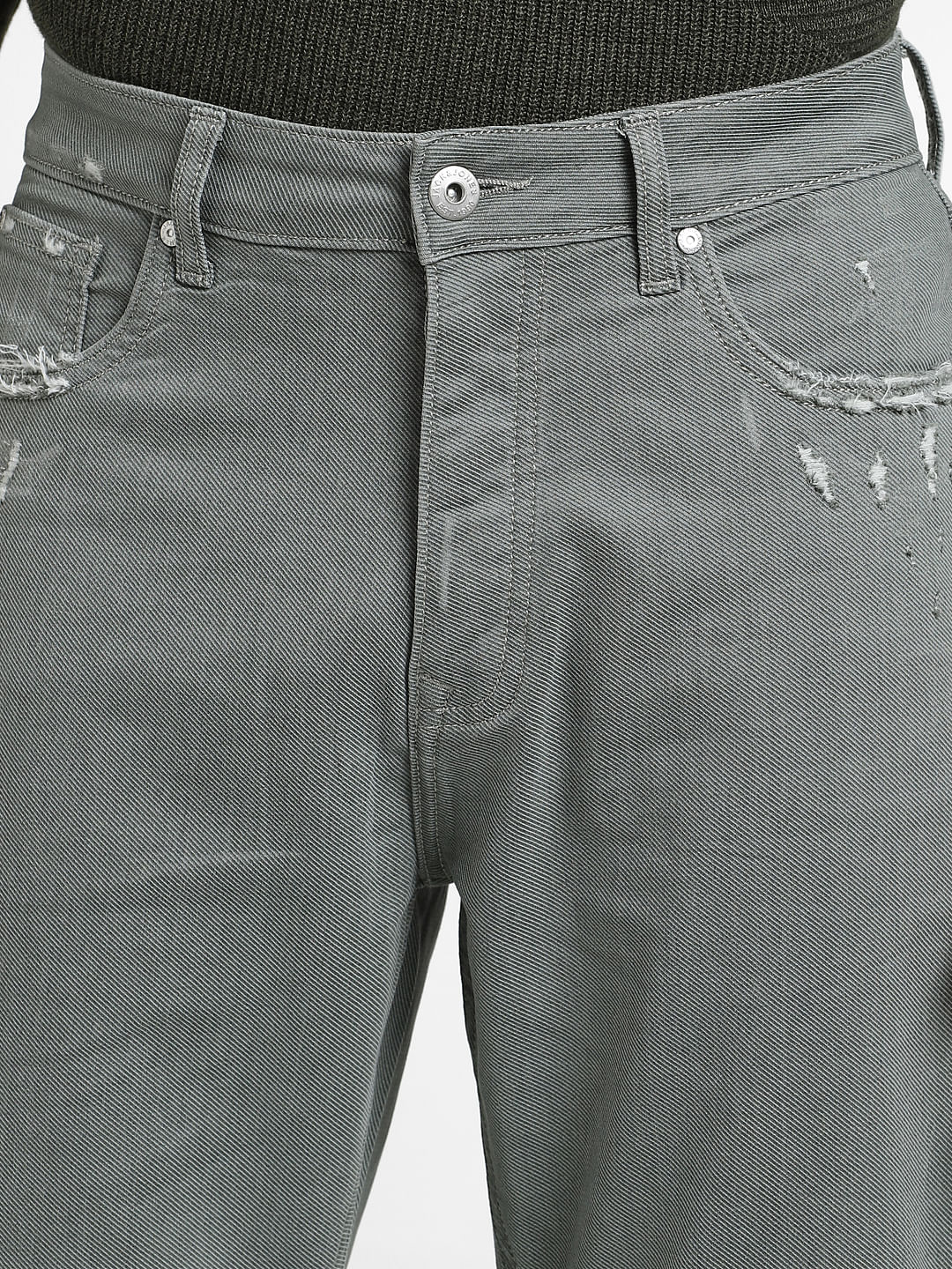 CCS Baggy Taper Denim Jeans - RL Acid Green