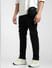Black Low Rise Detachable Paul Anti Fit Jeans_407266+3