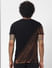 Black Tie Dye Crew Neck T-shirt_382319+4