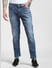 Blue Low Rise Liam Skinny Jeans_391775+2