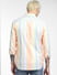 Peach Striped Full Sleeves Shirt_391786+4