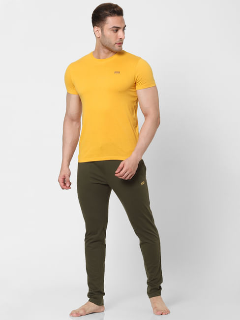 Yellow Crew Neck T-shirt