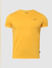 Yellow Crew Neck T-shirt_395468+6