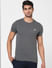 Grey Crew Neck T-shirt_395442+2