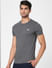 Grey Crew Neck T-shirt_395442+3
