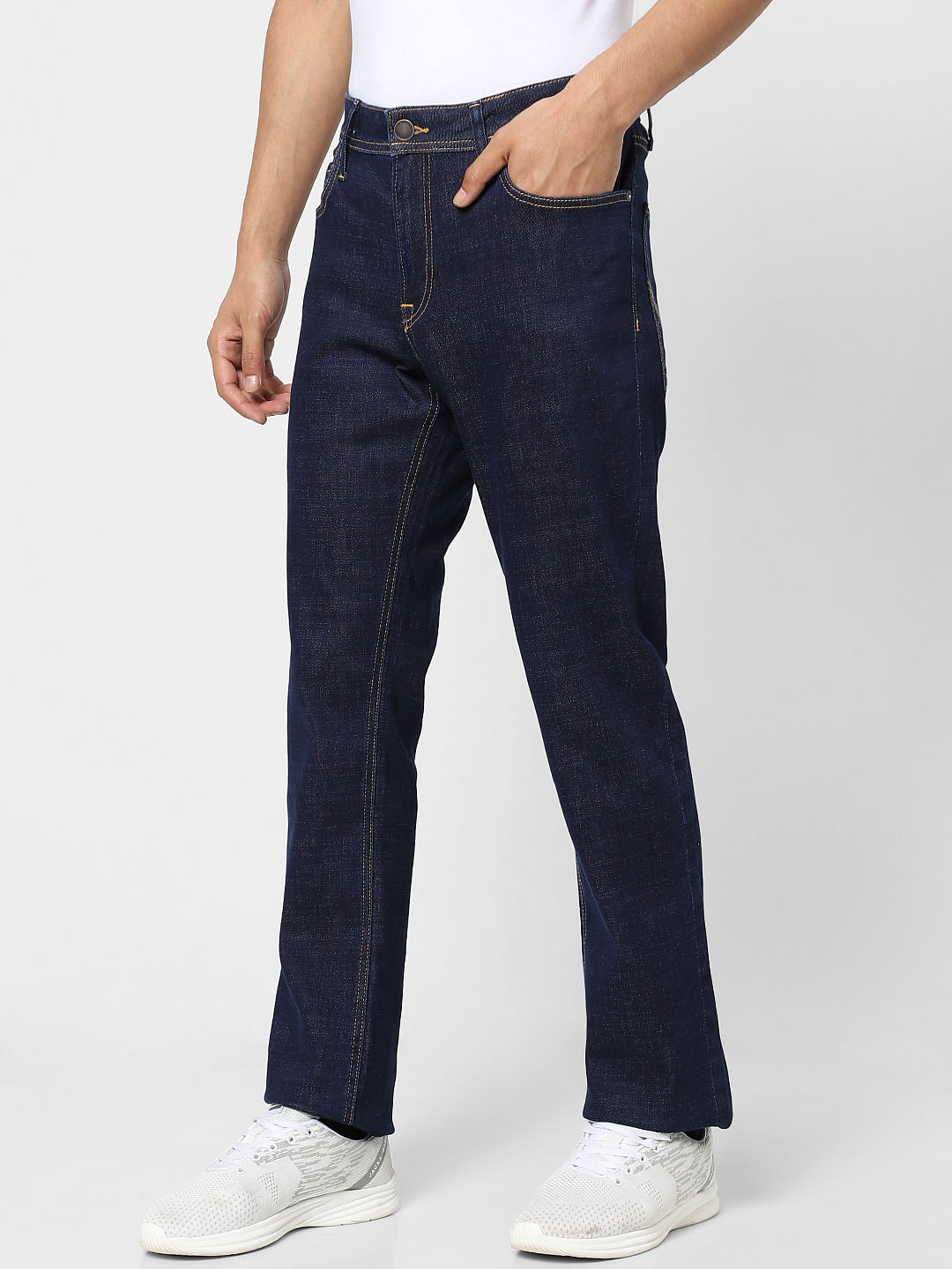 low waist regular fit jeans