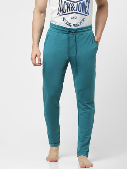 Teal Mid Rise Trackpants