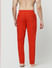Red Printed Pyjamas_401156+4