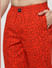 Red Printed Pyjamas_401156+5