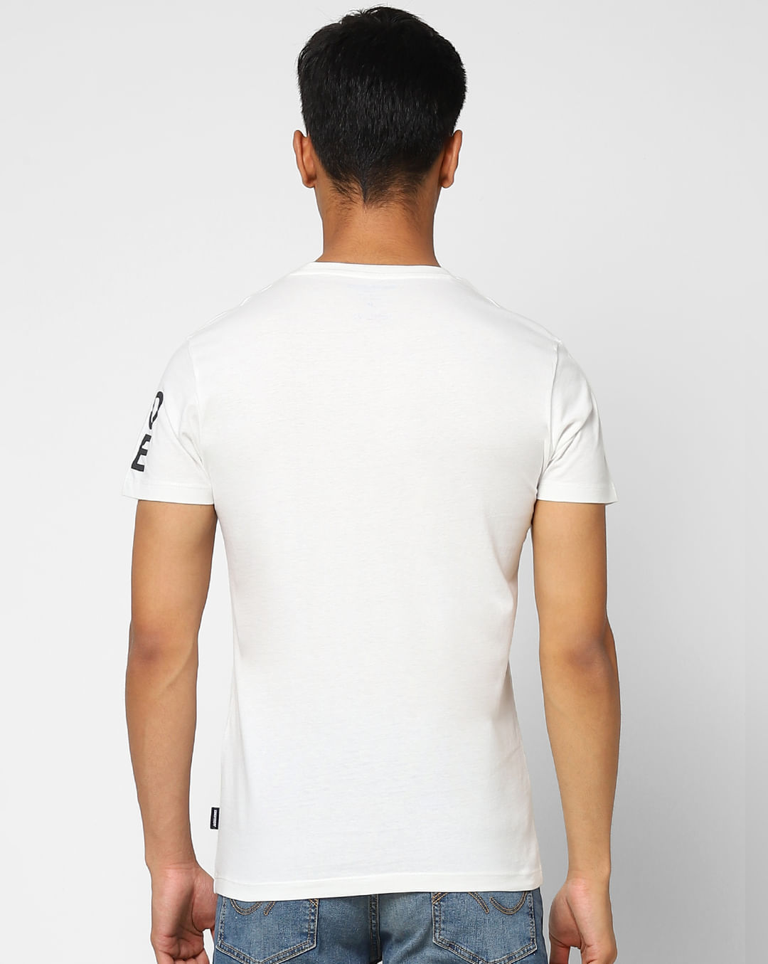 Pack of 3 Typographic Print Crew-Neck T-Shirts