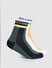Pack of 2 Colourblocked Ankle Length Socks_401189+2