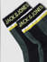 Pack of 2 Colourblocked Ankle Length Socks_401189+6