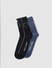 Pack of 2 Colourblocked Mid-Length Socks_401190+3