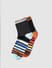 Pack of 2 Striped Mid-Length Socks_401191+5