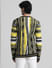 Yellow Abstract Print Pullover_409522+3