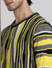Yellow Abstract Print Pullover_409522+4