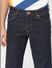 Boys Dark Blue Mid Rise Slim Fit Jeans_404614+5