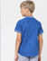 Boys Blue Short Sleeves Shirt_404626+4