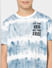Boys Blue Graphic Print T-shirt_404622+5