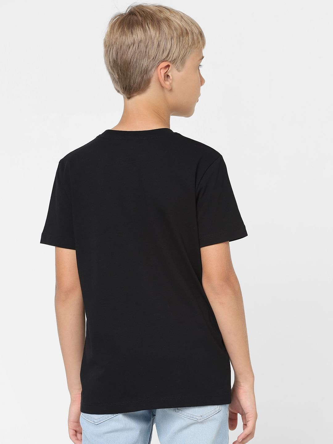 Black t 2024 shirt kids