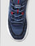 Blue Mesh Sneakers