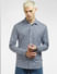 Blue Printed Full Sleeves Shirt_402269+2